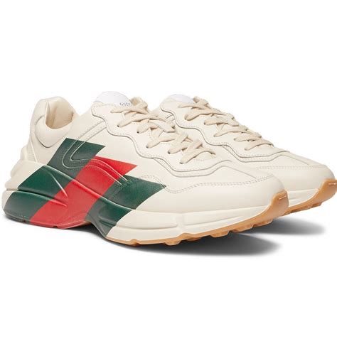 gucci rhyton stripe|Gucci sneaker.